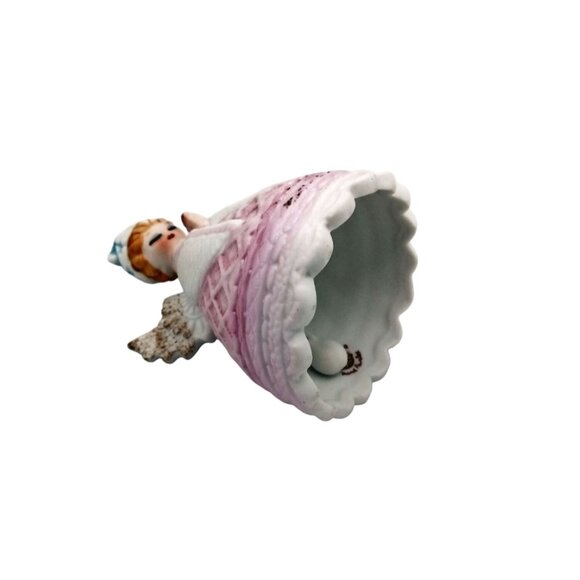 Bell Lefton China Hand Painted Praying Angel 4 Inch Porcelain Vintage Christmas - Picture 14 of 14